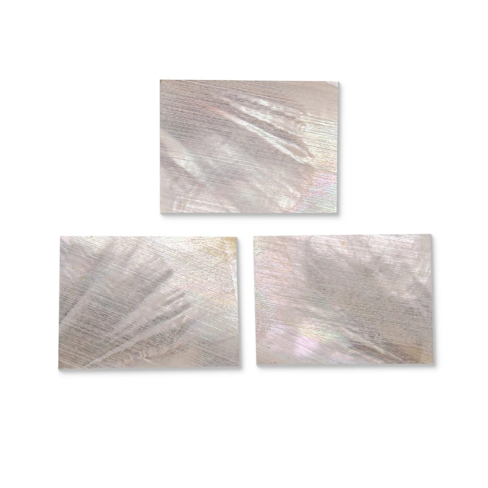 White Mother-of-Pearl Pieces – 30 × 40 × 2 mm product photo